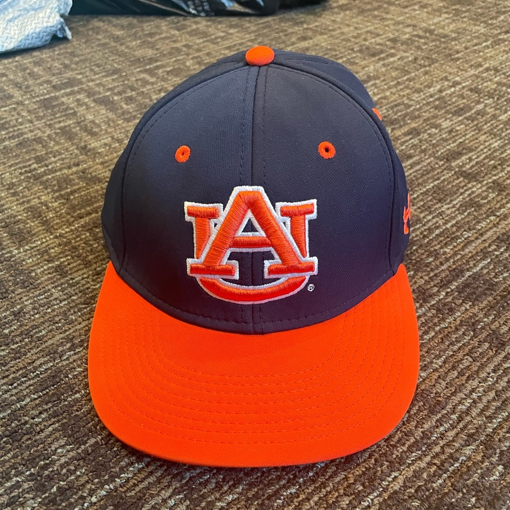Official On the field under armour Auburn baseball hat!
